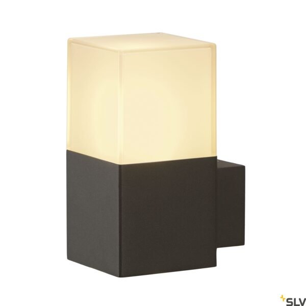 LI231205-- GRAFIT Wandleuchte, E27, max. 11W, IP44, anthrazit<br><u>Verkaufseinheit: 1Stk</u>