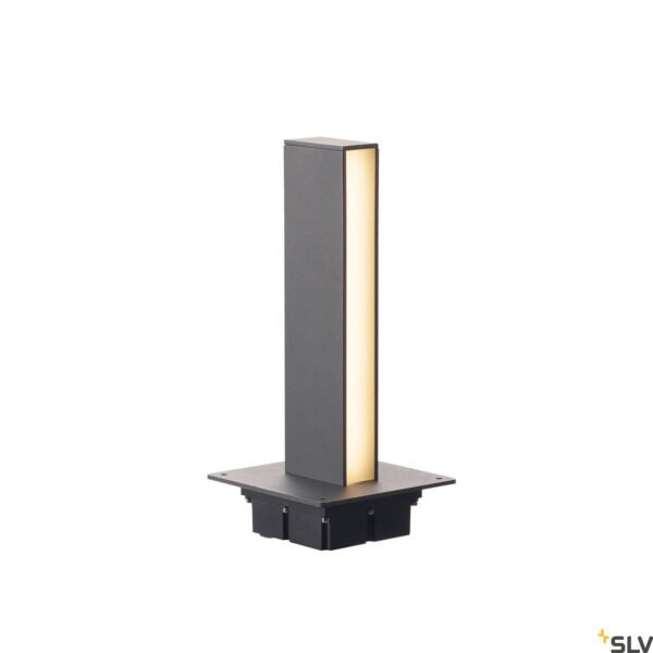 LI232155-- H-POL, anthrazit, einflammig, L/B/H 16,5/16,5/36 cm<br><u>Verkaufseinheit: 1Stk</u>