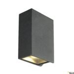 LI232445-- QUAD 2 XL LED Wandleuchte, 2x3,2W, 3000K, anthrazit<br><u>Verkaufseinheit: 1Stk</u>