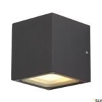 LI232535-- SITRA CUBE Wandleuchte, GX53, max.2x9W, aluminium, anthrazit<br><u>Verkaufseinheit: 1Stk</u>