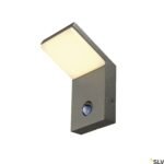 LI232915-- ORDI LED Wandleuchte, 3000K, anthrazit, mit Sensor<br><u>Verkaufseinheit: 1Stk</u>