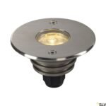 LI233500-- DASAR LED LV, 6W, 3000K, 12-25V, IP67, rund, Edelstahl 316<br><u>Verkaufseinheit: 1Stk</u>