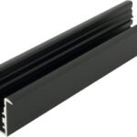 LIAP002103 Aluminiumprofil TBI, L-2000mm B-25mm H-27mm schwarz<br><u>Verkaufseinheit: 2m</u>