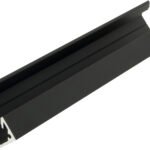LIAP002106 Aluminiumprofil TBE L-2000mm B-40mm H-14,5mm schwarz<br><u>Verkaufseinheit: 2m</u>