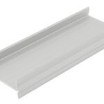 LIAP003000 Aluminium Einsatz SL L-2000mm B-51mm H-19mm<br><u>Verkaufseinheit: 2m</u>