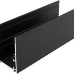 LIAP005101 Aluminiumprofil MFR L-2000mm B-45mm H-60mm schwarz<br><u>Verkaufseinheit: 2m</u>