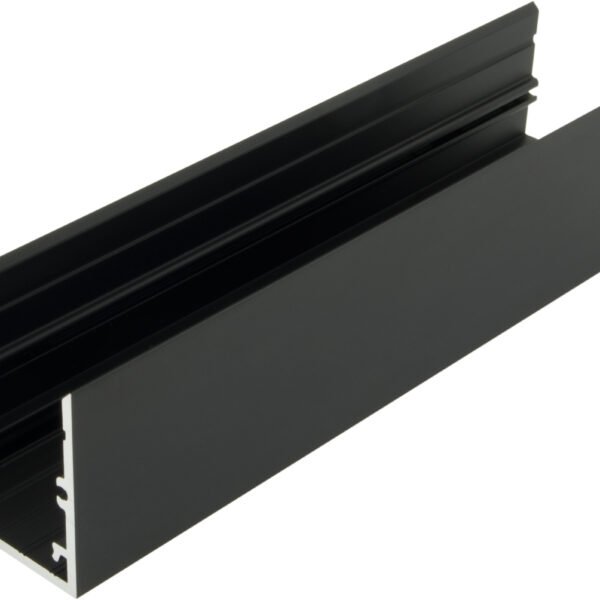 LIAP006102 Aluminiumprofil CLR L-2000mm B-35mm H-35mm schwarz<br><u>Verkaufseinheit: 2m</u>