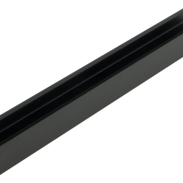 LIAP008101 Aluminiumprofil KLR, L-2000mm B-14mm H-13mm schwarz<br><u>Verkaufseinheit: 2m</u>