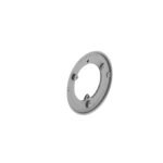 LIBE10412A BEGA 10412A Eckbock, silber<br><u>Verkaufseinheit: 1Stk</u>