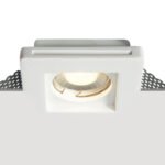 LID10894-- Gypsum Square GT1 10W GU10 IP20 100-240V weiß<br><u>Verkaufseinheit: 1Stk</u>