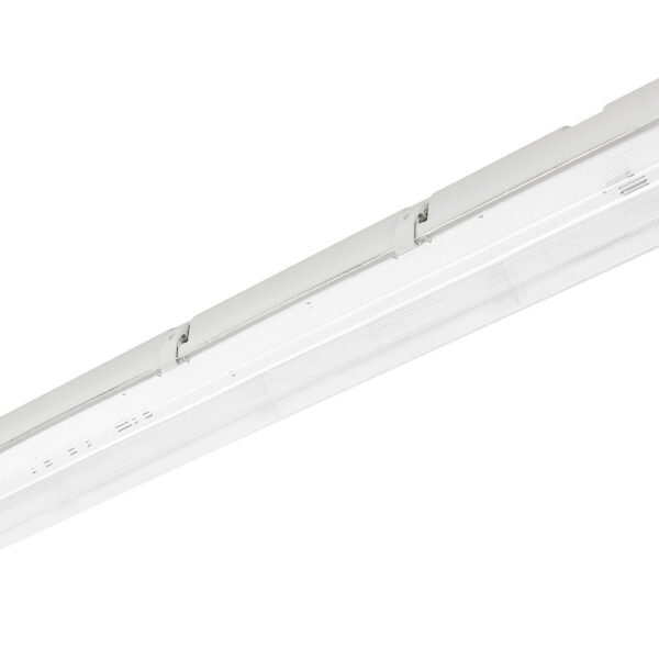 LID13441-- Dewy IP65 für 2xT8 LED Tube 100-240V 1565mm IP65 PC/PC grau<br><u>Verkaufseinheit: 1Stk</u>