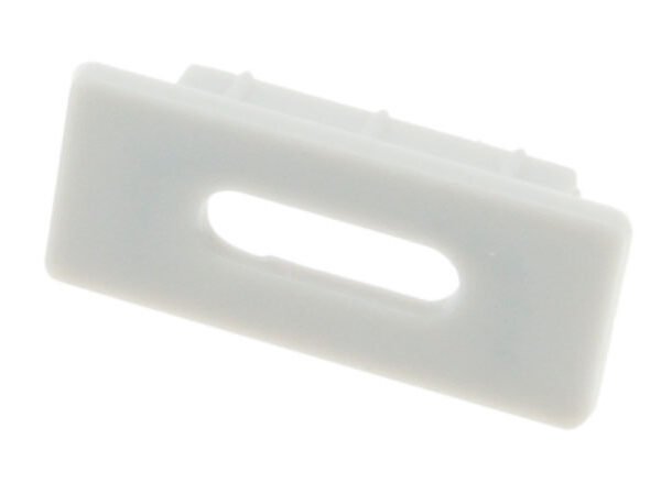 LIEK001101 Profil Endkappe LBF Flach mit Langloch<br><u>Verkaufseinheit: 1Stk</u>