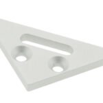 LIEK001301 Profil Endkappe LBE Flach mit Langloch<br><u>Verkaufseinheit: 1Stk</u>