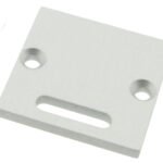 LIEK002201 Profil Endkappe TBR flach mit Langloch<br><u>Verkaufseinheit: 1Stk</u>