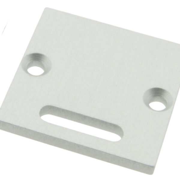 LIEK002201 Profil Endkappe TBR flach mit Langloch<br><u>Verkaufseinheit: 1Stk</u>