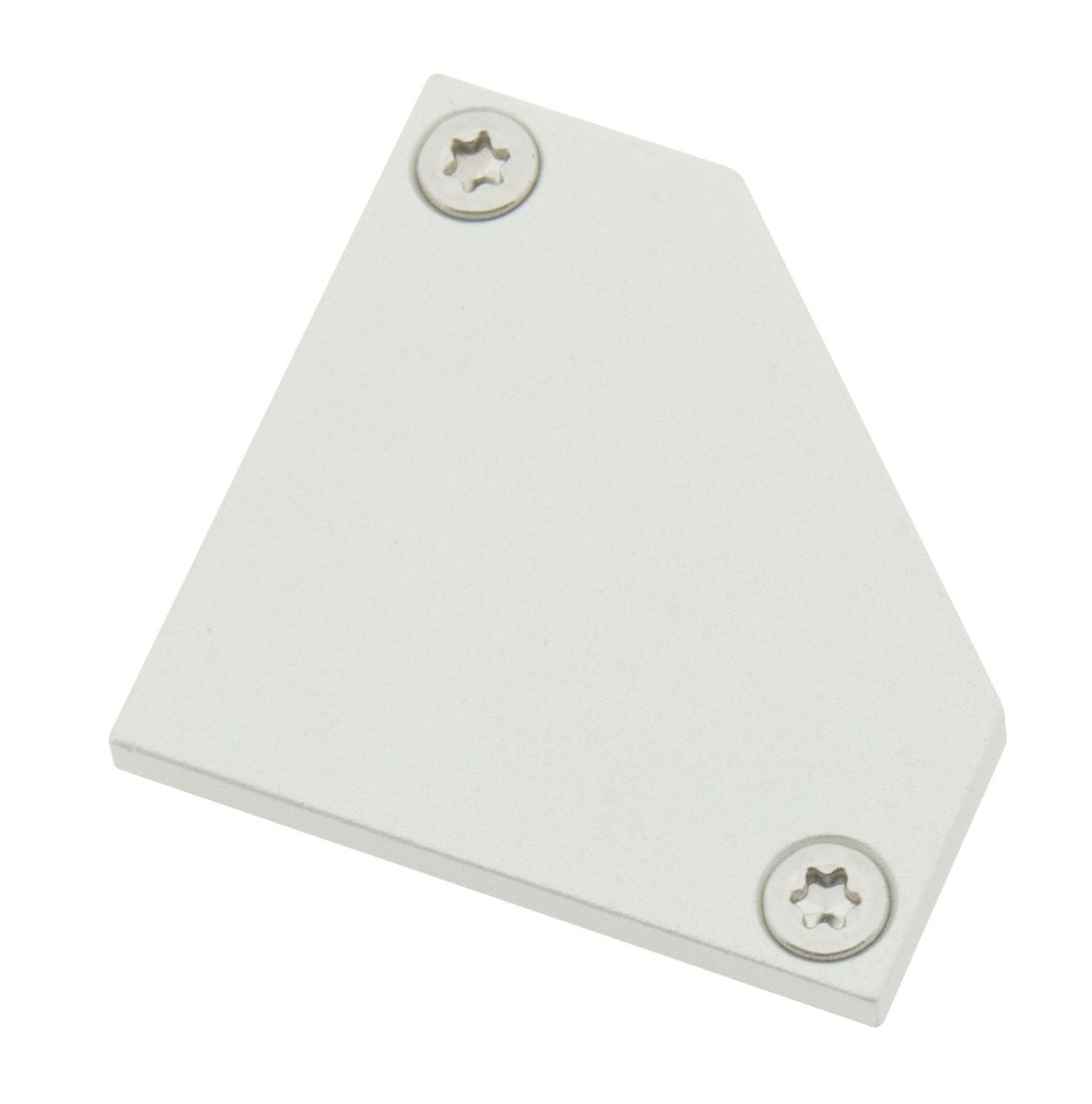 SONY DSC LIEK002600 Profil Endkappe TBE Flach geschlossen inkl. Schrauben<br><u>Verkaufseinheit: 1Stk</u> – Bild 1