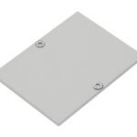 LIEK005100 Profil Endkappe MFR Flach inkl. Schrauben<br><u>Verkaufseinheit: 1Stk</u>