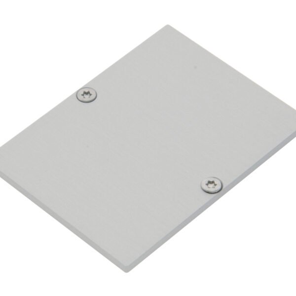 LIEK005100 Profil Endkappe MFR Flach inkl. Schrauben<br><u>Verkaufseinheit: 1Stk</u>