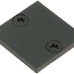 LIEK101200 Profil Endkappe LBR Flach geschlossen schwarz<br><u>Verkaufseinheit: 1Stk</u>