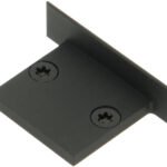 LIEK101500 Profil Endkappe LBI Flach geschlossen schwarz<br><u>Verkaufseinheit: 1Stk</u>