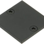 LIEK102200 Profil Endkappe TBR flach geschlossen schwarz<br><u>Verkaufseinheit: 1Stk</u>