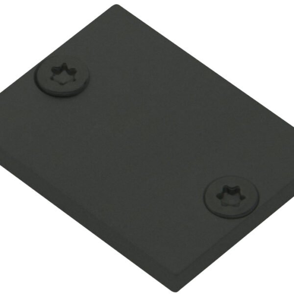 LIEK102800 Profil Endkappe TBL Flach geschlossen inkl Schrauben schwarz<br><u>Verkaufseinheit: 1Stk</u>