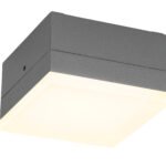 LIHGAA04-- ZELDA LED Square Large 12W 740lm 3000K IP54 anthrazit<br><u>Verkaufseinheit: 1Stk</u>