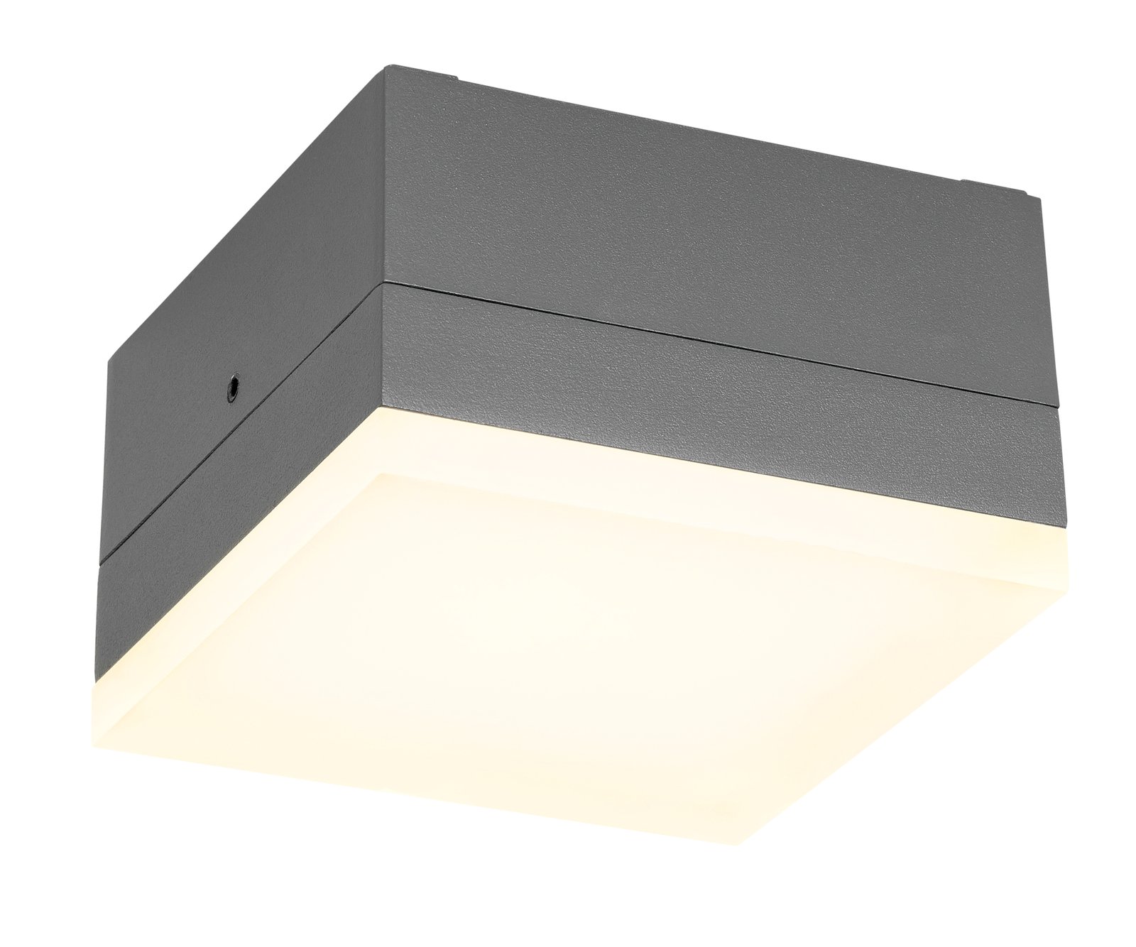 f_lihgaa04- LIHGAA04-- ZELDA LED Square Large 12W 740lm 3000K IP54 anthrazit<br><u>Verkaufseinheit: 1Stk</u> – Bild 1