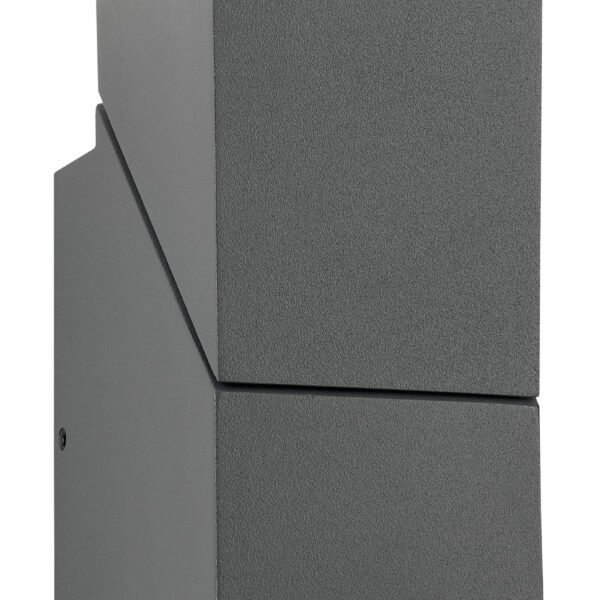 LIHGWA20-- EVO LED Square Up 8W 400lm 3000K IP54 anthrazit<br><u>Verkaufseinheit: 1Stk</u>