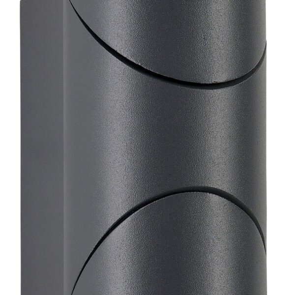 LIHGWA26-- EVO LED Round Up/Down 12,5W 750lm 3000K IP54 anthrazit<br><u>Verkaufseinheit: 1Stk</u>