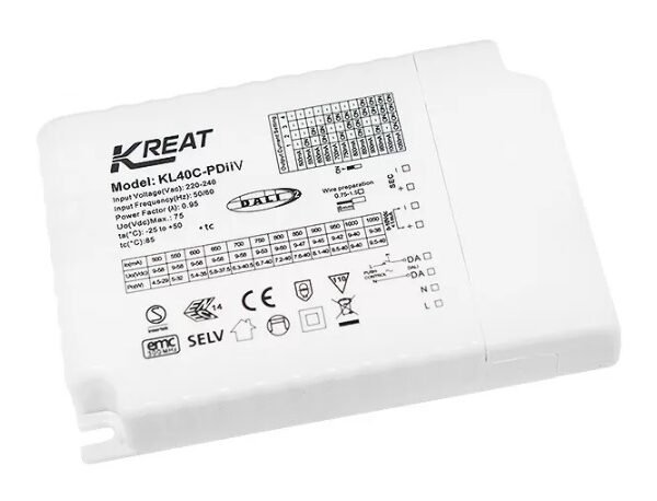 LIIM0023-A Treiber für SEGON Basic 35W, DALI2 dimmbar, flickerfrei<br><u>Verkaufseinheit: 1Stk</u>