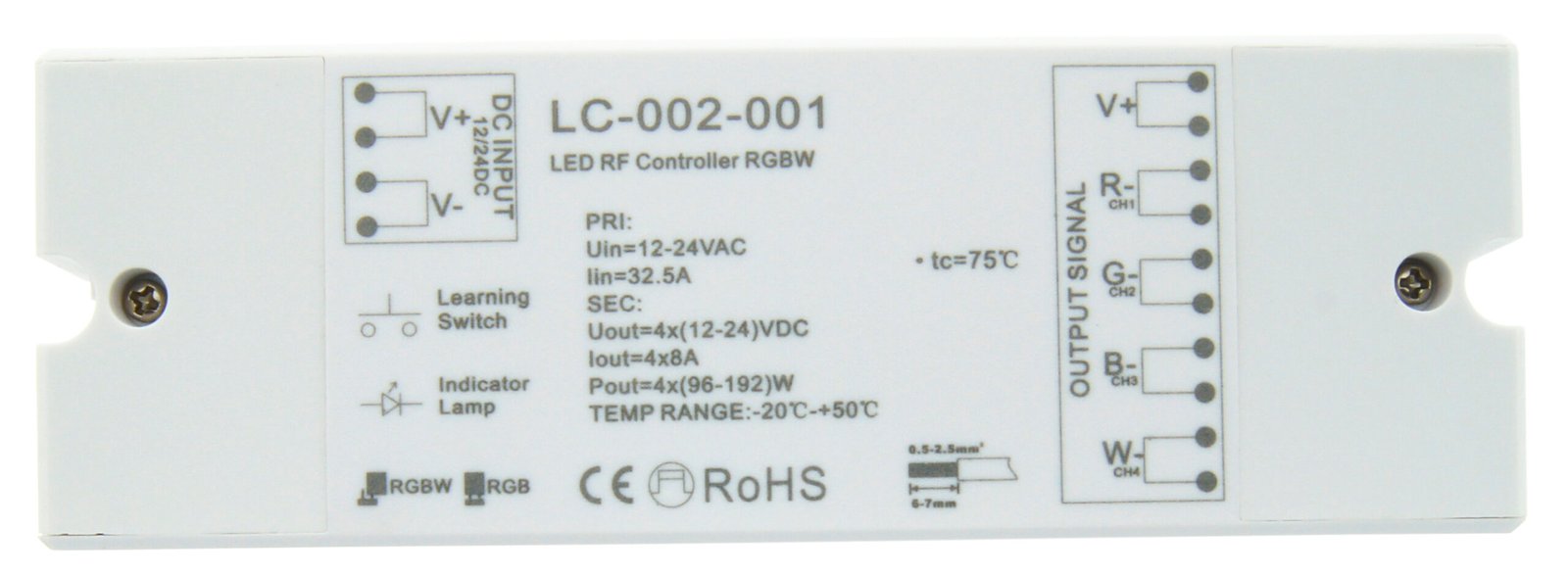 SONY DSC LILC002001 Controller RF RGBW LED Empfänger<br><u>Verkaufseinheit: 1Stk</u> – Bild 1
