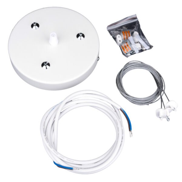 LILE0074-- Seilabhängung für Elegance Round 4 Evolution weiß<br><u>Verkaufseinheit: 1Stk</u>