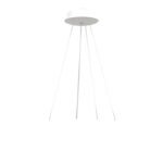 LILE0117-- Seilabhängung für Rundleuchte Novia R 320/450, weiß, L=1,5m<br><u>Verkaufseinheit: 1Stk</u>