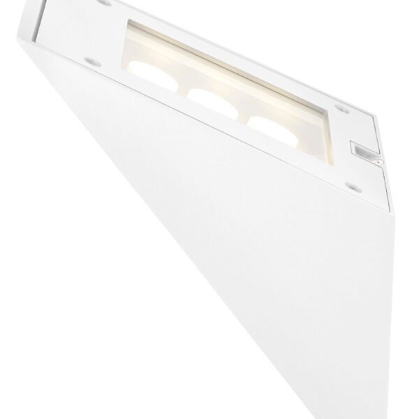 LILX0016-- TOLEDO 9W 525lm 3000K 230V LED IP54 weiß<br><u>Verkaufseinheit: 1Stk</u>