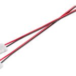 LIMT0040-- Verbindungsstecker 2-pin 10mm mit 15cm Draht (VE 10 Stück)<br><u>Verkaufseinheit: 1VE</u>