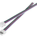 LIMT0041-- Verbindungsstecker RGBW 5-pin 10mm mit 15cm Draht VE10 Stück<br><u>Verkaufseinheit: 1VE</u>