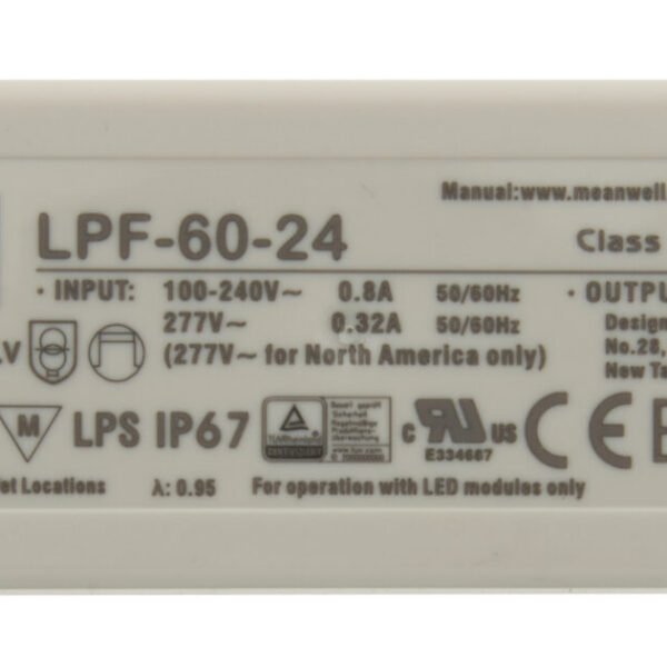 LINT024040 LED Netzteil LPF 40W/24V, MM, IP67<br><u>Verkaufseinheit: 1Stk</u>