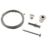 LIPZ001002 1 Stk. Seilabhänger 2m inkl. Deckenbefestigung<br><u>Verkaufseinheit: 1Stk</u>