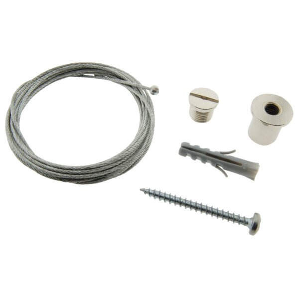 LIPZ001002 1 Stk. Seilabhänger 2m inkl. Deckenbefestigung<br><u>Verkaufseinheit: 1Stk</u>