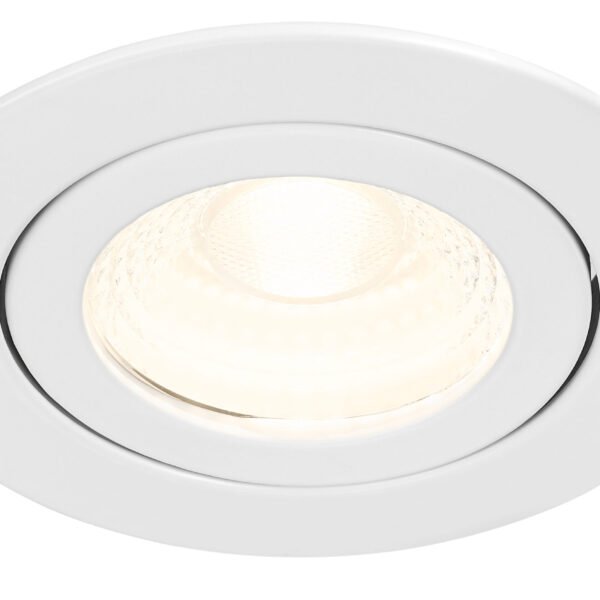 LIUS0017-- PUNTO LED 8W, 760lm, 840, 36°, 230V, IP65/IP20, dimmbar weiß<br><u>Verkaufseinheit: 1Stk</u>