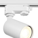 LIUS0023-- MEVIA GU10 max.10W 3PH-Stromschienenstrahler weiß<br><u>Verkaufseinheit: 1Stk</u>