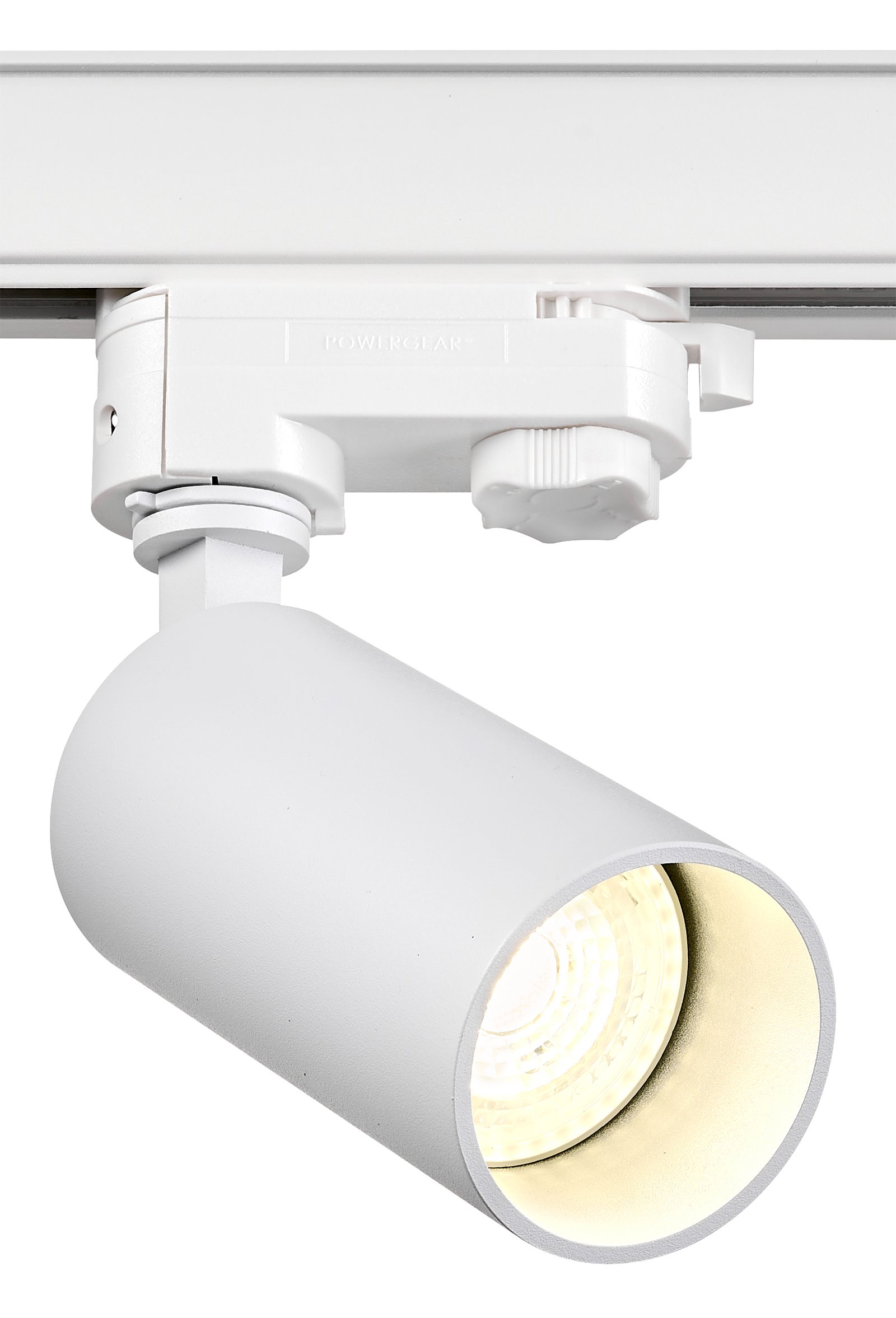 f_lius0025- LIUS0025-- MEVIA L GU10 max.10W 3PH-Stromschienenstrahler weiß<br><u>Verkaufseinheit: 1Stk</u> – Bild 1