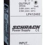 LP412402-- Einphasiges Netzgerät getaktet, 230VAC/24VDC, 2,5A bei 50°C<br><u>Verkaufseinheit: 1Stk</u>