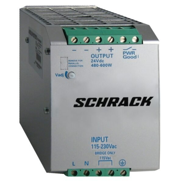 LP412422-- Einphasiges Netzgerät getaktet, 230VAC/24VDC, 22A bei 50°C<br><u>Verkaufseinheit: 1Stk</u>