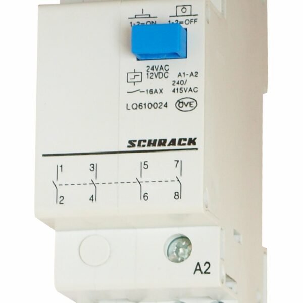 LQ610230-- Reiheneinbau Fernschalter, 4 Schließer, 230VAC<br><u>Verkaufseinheit: 1Stk</u>