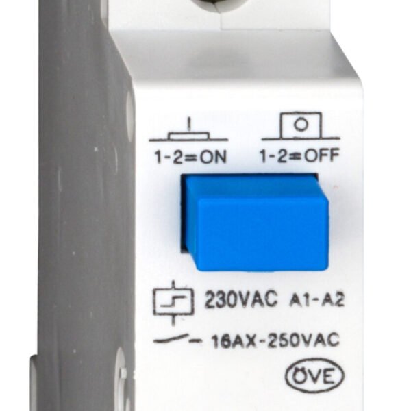 LQ614230-- Reiheneinbau Fernschalter, 1 Schließer + 1 Öffner, 230VAC<br><u>Verkaufseinheit: 1Stk</u>