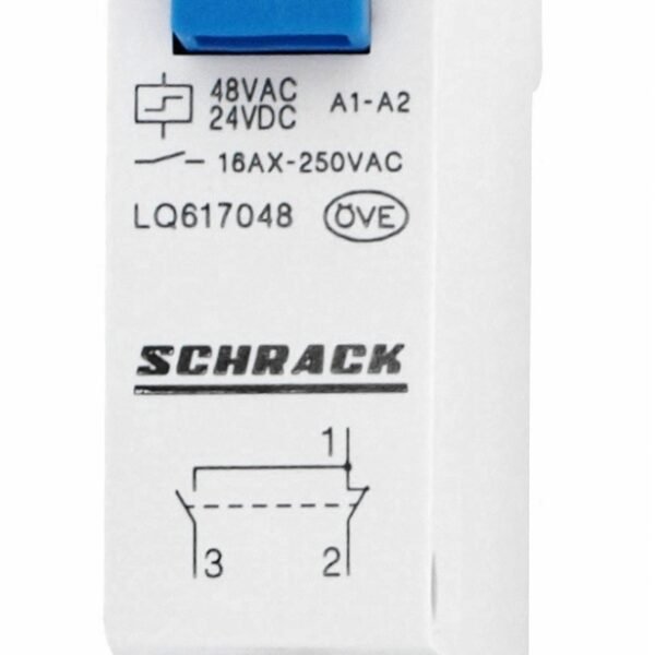 LQ617048-- Reiheneinbau Fernschalter, 1 Wechsler, 48VAC/24VDC<br><u>Verkaufseinheit: 1Stk</u>