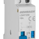 LQA01230-- Reiheneinbau Fernschalter, Serie Amparo, 1 Schließer, 230VAC<br><u>Verkaufseinheit: 1Stk</u>