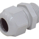 M270040--- Kabelverschraubung M40x1.5 RAL7035 Polyamid<br><u>Verkaufseinheit: 1Stk</u>